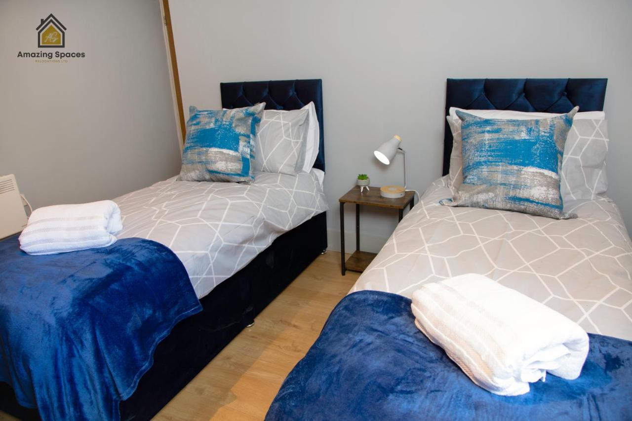 City Centre 2 Bed Flat Sleeps 3 For Work And Leisure With Free Wifi By Amazing Spaces Relocations Ltd Warrington Exterior foto